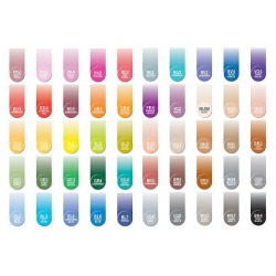 CHAMELEON Coffret Super Deluxe - 52 marqueurs encre alcool– Accessoires inclus