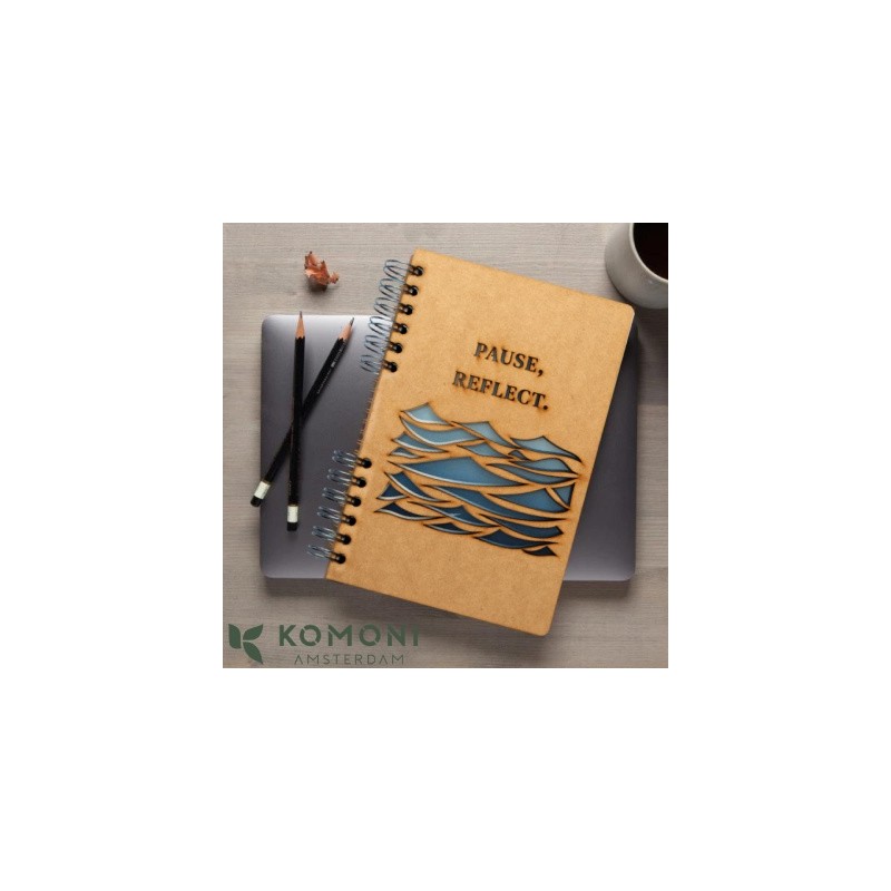 copy of Carnet bois rechargeable KOMONI® – Modèle Monde