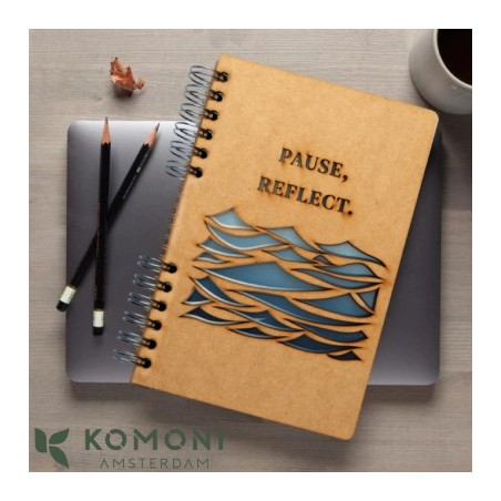 carnet bois komoni pause and reflect carnet bois komoni pause and reflect