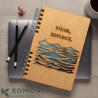 copy of Carnet bois rechargeable KOMONI® – Modèle Monde