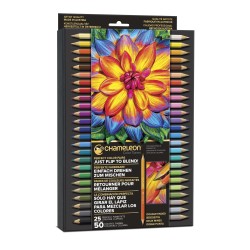 Coffret Deluxe Crayons de couleur double-pointe