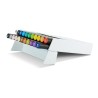 CHAMELEON Coffret Deluxe - 22 marqueurs + 1 pack de 16 cartes de coloriage au choix