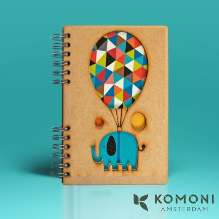 copy of Carnet bois rechargeable KOMONI® – Modèle Colibri encre