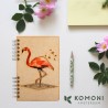 Carnet bois rechargeable KOMONI® - Modèle Horizon