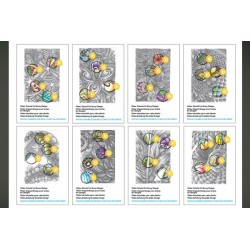copy of Cartes de coloriage  - Thème Zen - 16 cartes et 8 designs Chameleon Pens
