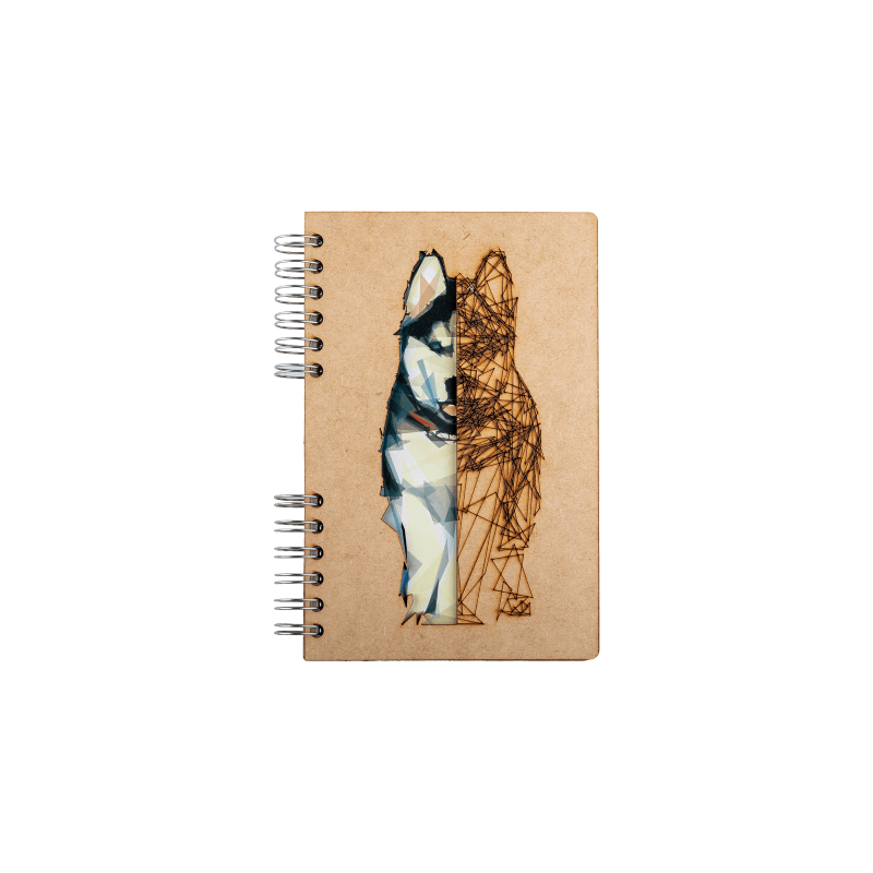 copy of Carnet bois rechargeable KOMONI® – Modèle Monde