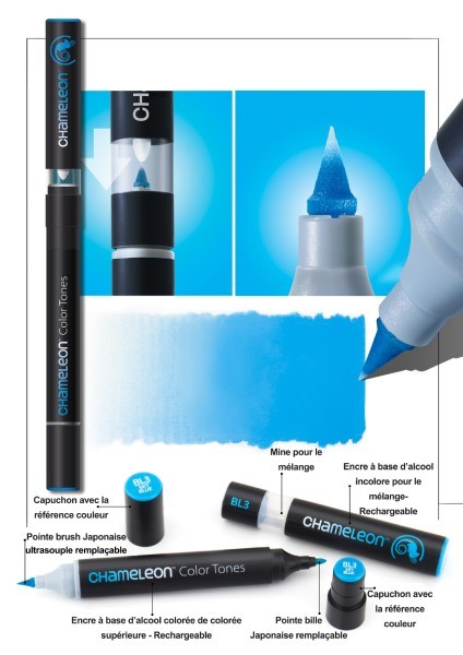 Pour une durée de vie maximale de vos marqueurs Chameleon Pens Pour une durée de vie maximale de vos marqueurs Chameleon Pens