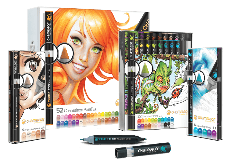 Avec les Chameleon Pens, maîtrisez les différentes techniques de coloriage